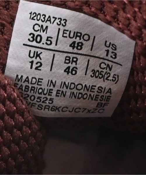 asics（アシックス）スニーカー 茶 サイズ:30.5cm メンズ/2200623266069