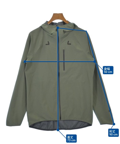 asics（アシックス）マウンテンパーカー 緑 サイズ:M メンズ/2200616330012