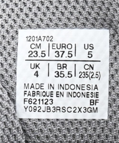 asics（アシックス）スニーカー グレー サイズ:23.5cm レディース/2200630155011