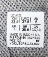 asics（アシックス）スニーカー グレー サイズ:23.5cm レディース/2200630155011