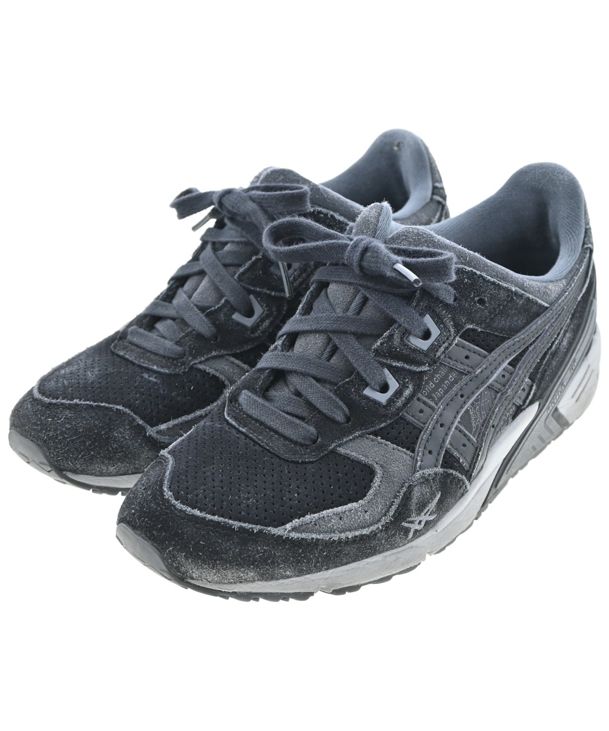 asics（アシックス）スニーカー 黒 サイズ:24.5cm メンズ