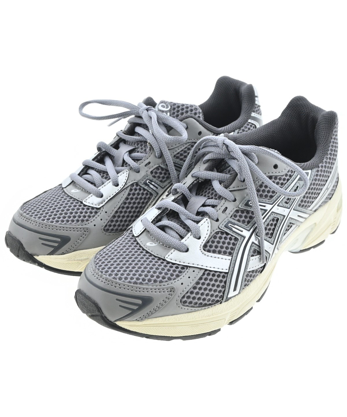 asics（アシックス）スニーカー グレー サイズ:25cm レディース