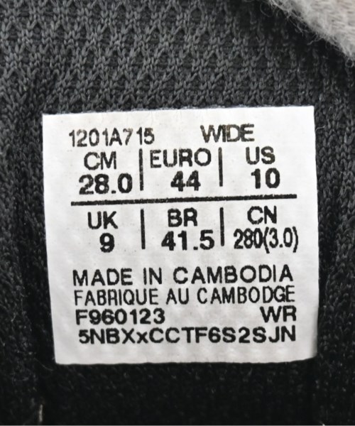 asics（アシックス）スニーカー グレー サイズ:28cm メンズ/2200697756114