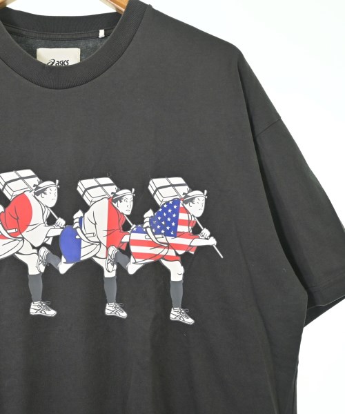 asics（アシックス）Tシャツ・カットソー 黒 サイズ:M メンズ/2200698065024