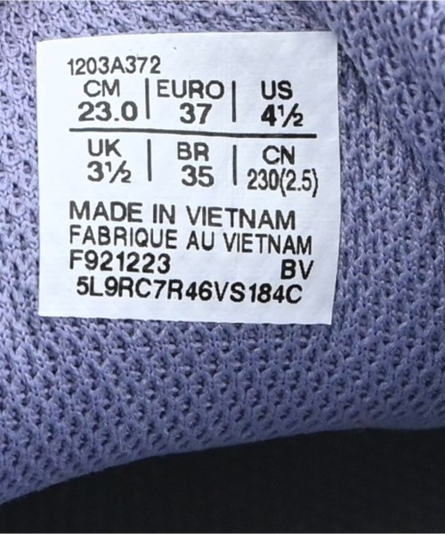 asics（アシックス）スニーカー 紫 サイズ:23cm レディース/2200651995252