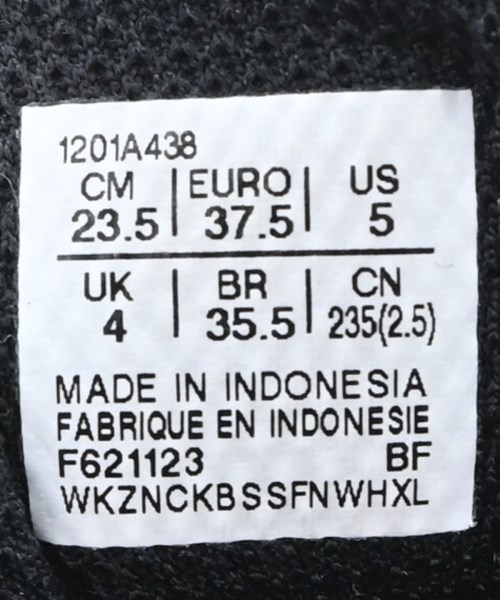 asics（アシックス）スニーカー 黒 サイズ:23.5cm レディース/2200658171055