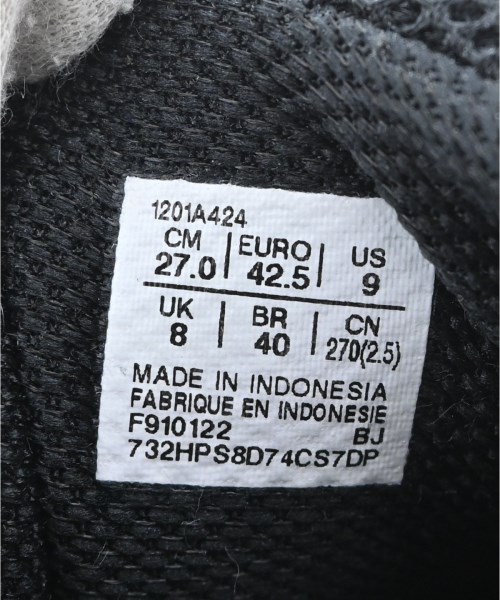 asics（アシックス）スニーカー 黒 サイズ:27cm メンズ/2200716150077