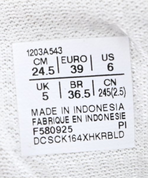 asics（アシックス）スニーカー 白 サイズ:24.5cm レディース/2200701638016