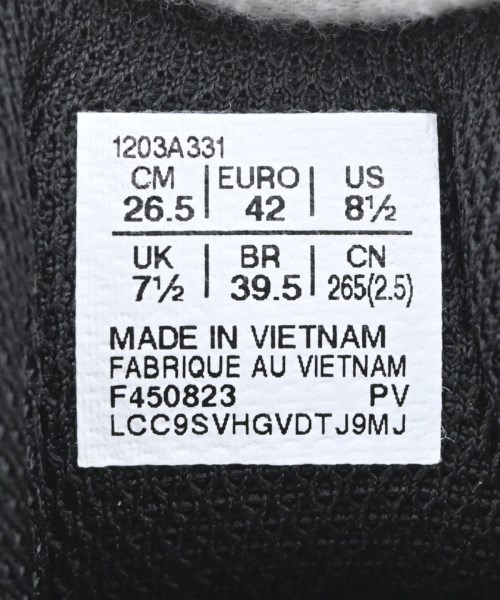 asics（アシックス）スニーカー 黒 サイズ:26.5cm メンズ/2200706017090