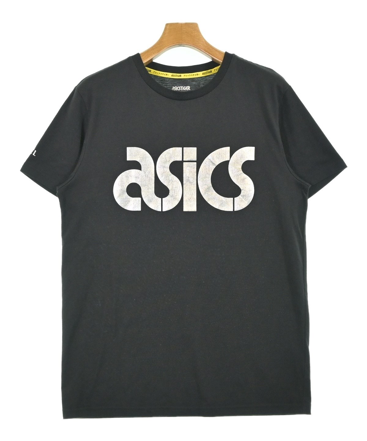 asics（アシックス）Tシャツ・カットソー 黒 サイズ:L メンズ