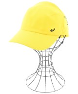 asics（アシックス）キャップ 黄 サイズ:OS メンズ/2200670991013