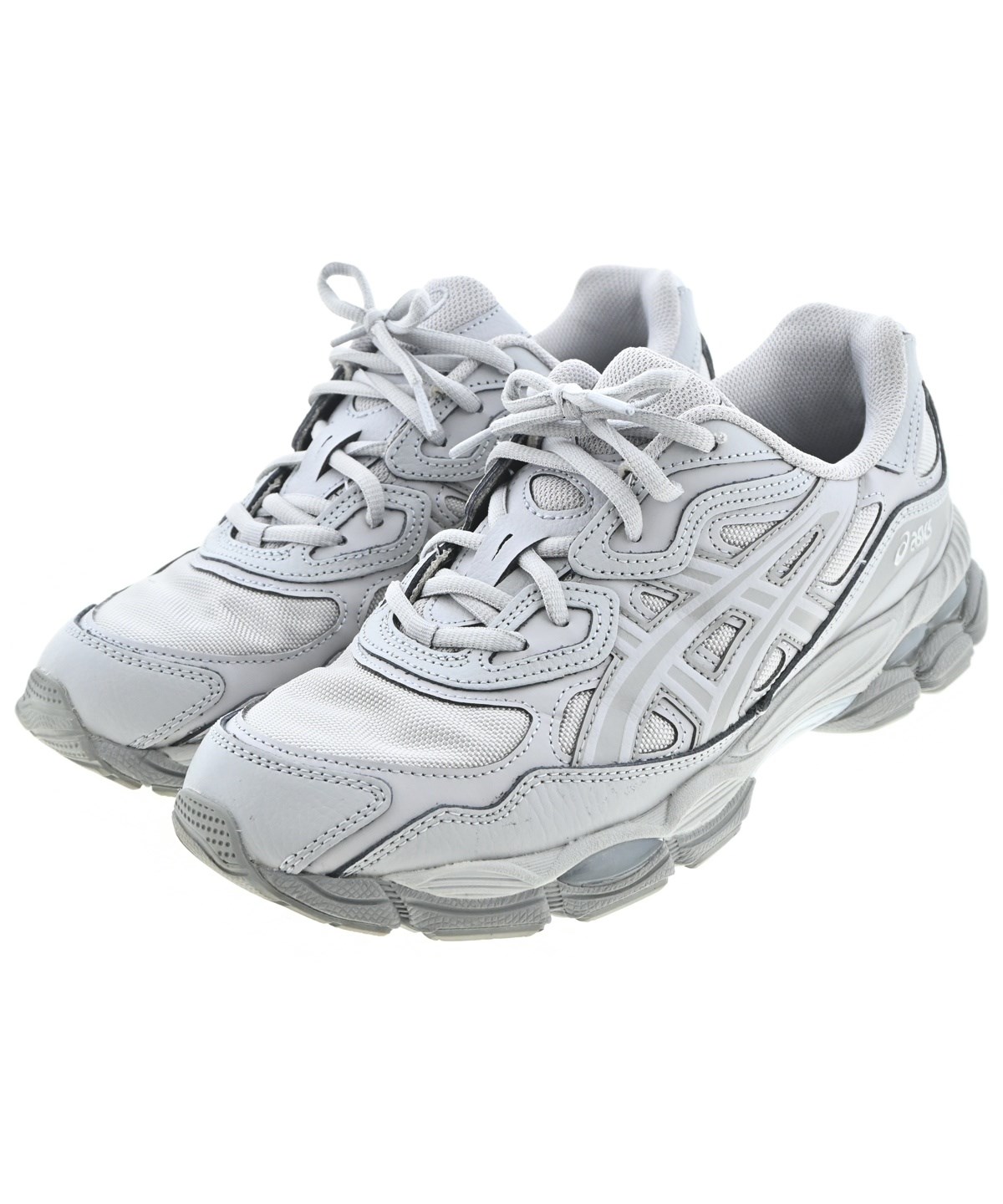 asics スニーカー ライトグレー asics（アシックス）スニーカー グレー サイズ:26.5cm メンズ
