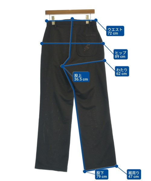 asics（アシックス）スラックス 茶 サイズ:XS メンズ/2200720795059