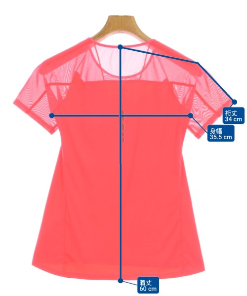 asics（アシックス）Tシャツ・カットソー ピンク サイズ:M レディース/2200726232114