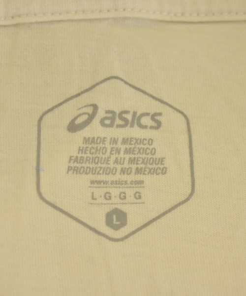 asics（アシックス）Tシャツ・カットソー ベージュ サイズ:L メンズ/2200680728036