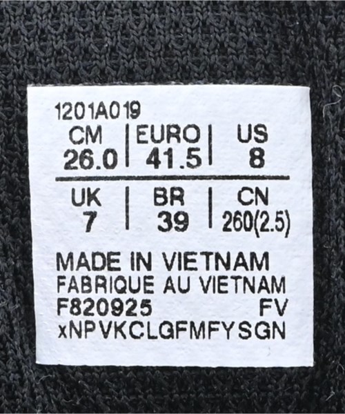 asics（アシックス）スニーカー 黒 サイズ:26cm メンズ/2200681792012