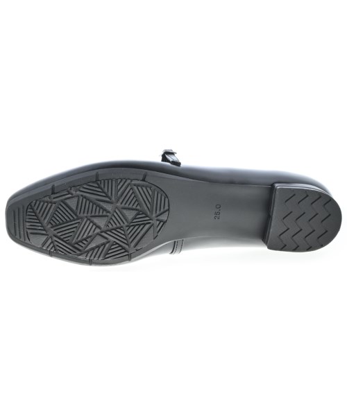 asics（アシックス）パンプス 黒 サイズ:25cm レディース/2200690097023