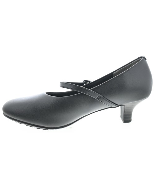 asics（アシックス）パンプス 黒 サイズ:25cm レディース/2200690097030