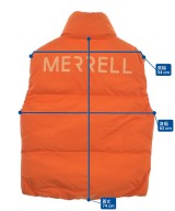 MERRELL（メレル）ダウンジャケット/ダウンベスト オレンジ サイズ:-(XXL位) メンズ/2200620467018