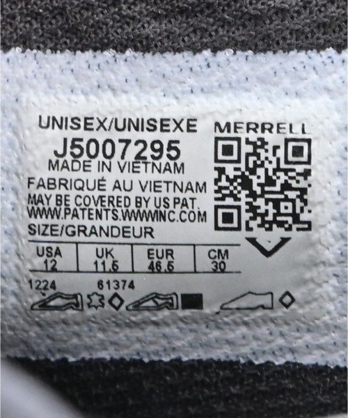 MERRELL（メレル）スニーカー グレー サイズ:30cm メンズ/2200711014077