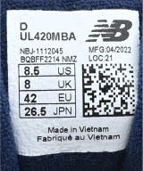 New Balance（ニューバランス）スニーカー 紺 サイズ:26.5cm メンズ/2200620125048