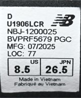 New Balance（ニューバランス）その他 黒 サイズ:26.5cm メンズ/2200628758149