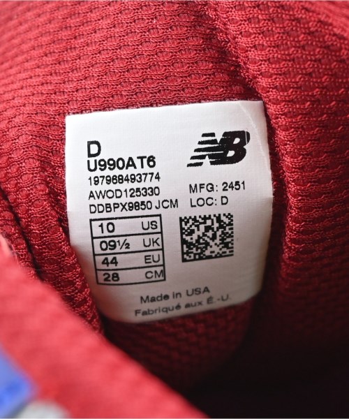 New Balance（ニューバランス）スニーカー ピンク サイズ:28cm メンズ/2200635157034