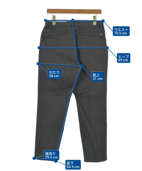 New Balance（ニューバランス）スラックス 紺 サイズ:M メンズ/2200636893023