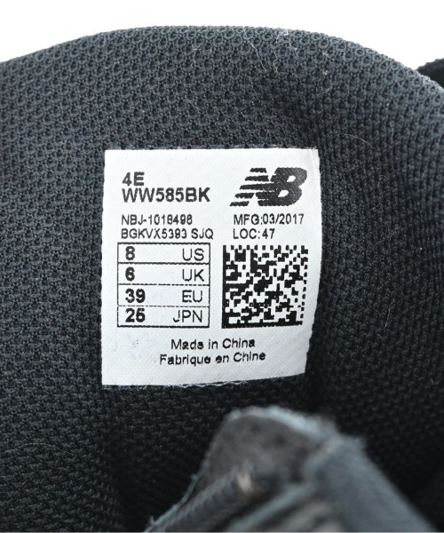 New Balance（ニューバランス）スニーカー 黒 サイズ:25cm レディース/2200637744058