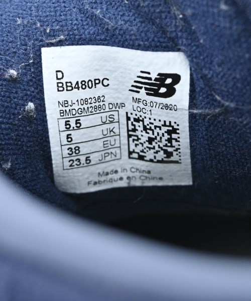 New Balance（ニューバランス）スニーカー 紺 サイズ:23.5cm レディース/2200623340059