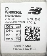 New Balance（ニューバランス）スニーカー グレー サイズ:23.5cm レディース/2200623441022