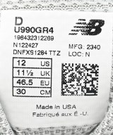 New Balance（ニューバランス）スニーカー グレー サイズ:30cm メンズ/2200638858020