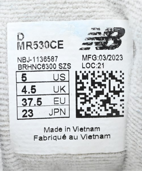 New Balance（ニューバランス）スニーカー ベージュ サイズ:23cm レディース/2200639209012