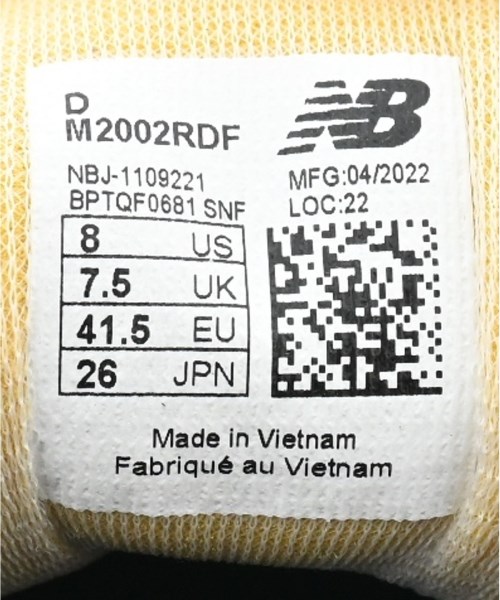 New Balance（ニューバランス）スニーカー 紺 サイズ:26cm メンズ/2200639902289