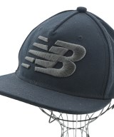 New Balance（ニューバランス）キャップ 黒 サイズ:S メンズ/2200621196177