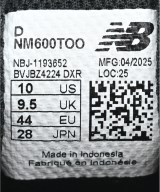 New Balance（ニューバランス）スニーカー 黒 サイズ:28cm メンズ/2200640511067