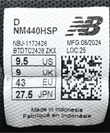 New Balance（ニューバランス）スニーカー 黒 サイズ:27.5cm メンズ/2200640511074