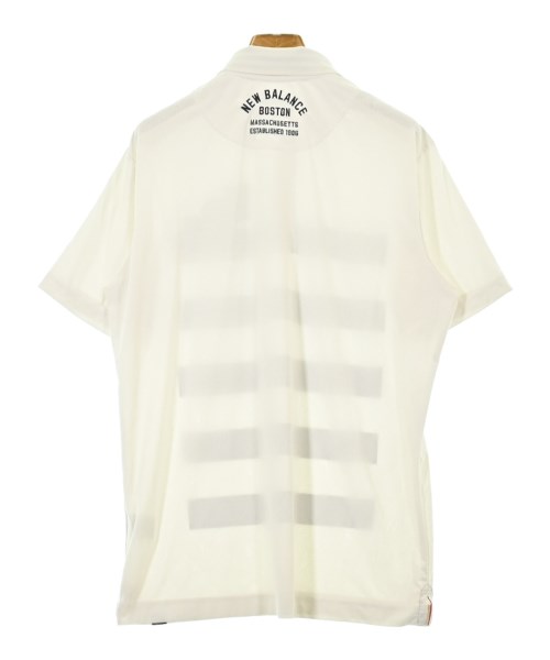 New Balance（ニューバランス）ポロシャツ 白 サイズ:6(M位) メンズ/2200618010141