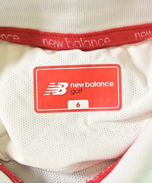 New Balance（ニューバランス）ポロシャツ 白 サイズ:6(M位) メンズ/2200618010141
