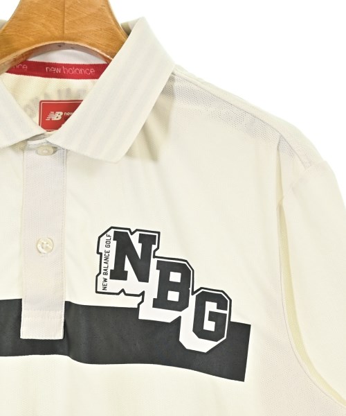 New Balance（ニューバランス）ポロシャツ 白 サイズ:6(M位) メンズ/2200618010141