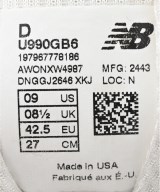 New Balance（ニューバランス）スニーカー 白 サイズ:27cm メンズ/2200628884022