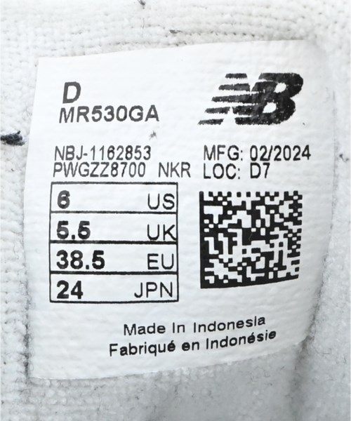 New Balance（ニューバランス）スニーカー 緑 サイズ:24cm メンズ/2200631880011