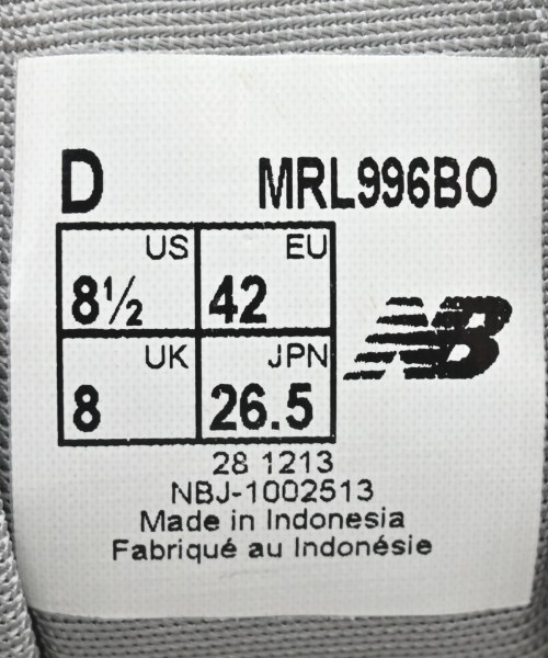 New Balance（ニューバランス）スニーカー オレンジ サイズ:26.5cm メンズ/2200630037041