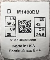 New Balance（ニューバランス）スニーカー グレー サイズ:26.5cm メンズ/2200630037140