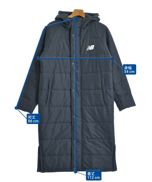 New Balance（ニューバランス）ダウンコート 紺 サイズ:S メンズ/2200627549014