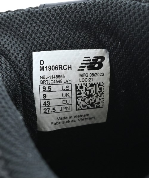 New Balance（ニューバランス）スニーカー 黒 サイズ:27.5cm メンズ/2200643150010