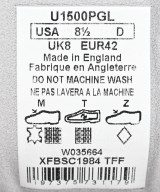 New Balance（ニューバランス）スニーカー グレー サイズ:US8 1/2(26.5cm位) メンズ/2200574479075