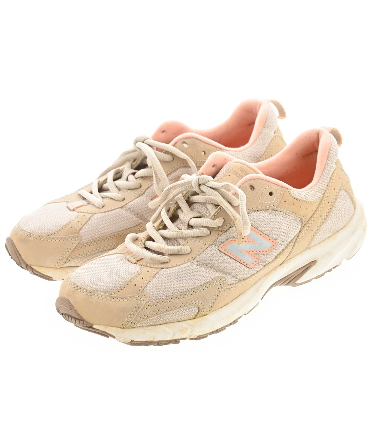 New Balance（ニューバランス）スニーカー ベージュ サイズ:25cm