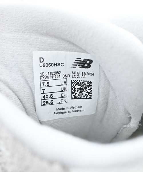 New Balance（ニューバランス）スニーカー 白 サイズ:25.5cm メンズ/2200582825161