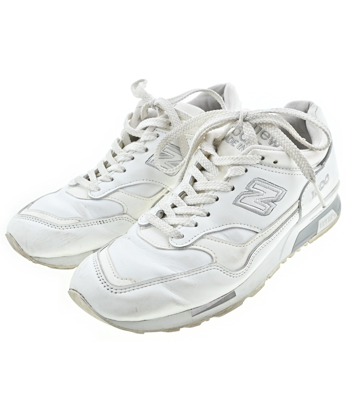 New Balance（ニューバランス）スニーカー 白 サイズ:US6 1/2